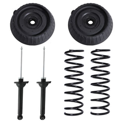 Kit Original Resortes, Amortiguadores y Bases Ford Fiesta Ikon 98-11 Traseros Kit 6 Piezas