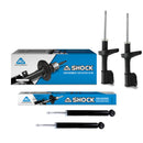 Amortiguadores Originales AG Shock Renault Clio 02-10 Kit 4 Piezas-1