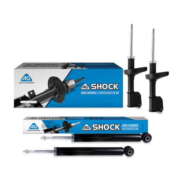 Amortiguadores Originales AG Shock Renault Clio 02-10 Kit 4 Piezas