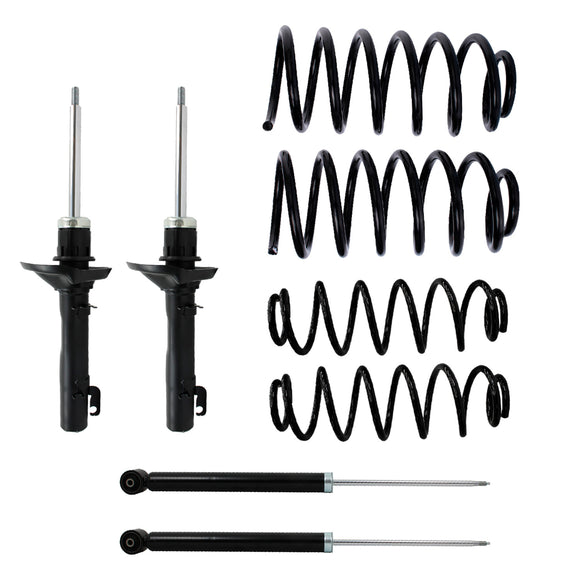 Kit Original Resortes y Amortiguadores Volkswagen Jetta A4 98-10 Delanteros y Traseros
