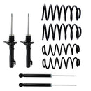 Kit Original Resortes y Amortiguadores Volkswagen Golf A4 98-07 Delanteros y Traseros-1