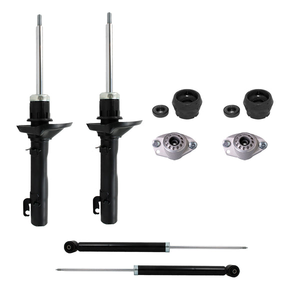Amortiguadores Originales y Bases AG Volkswagen Beetle 1999-2011 Delanteros y Traseros