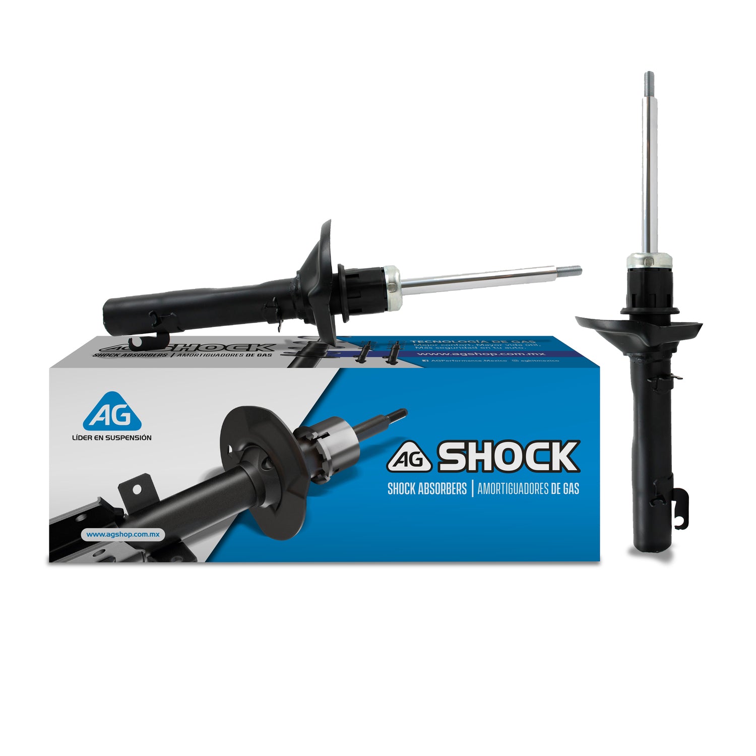 Amortiguadores Originales Ag Shock Volkswagen Jetta A4 99-15 Par Delantero