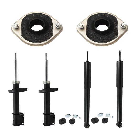 Kit 4 Amortiguadores y Bases Delanteras Chevy 1993 al 2013