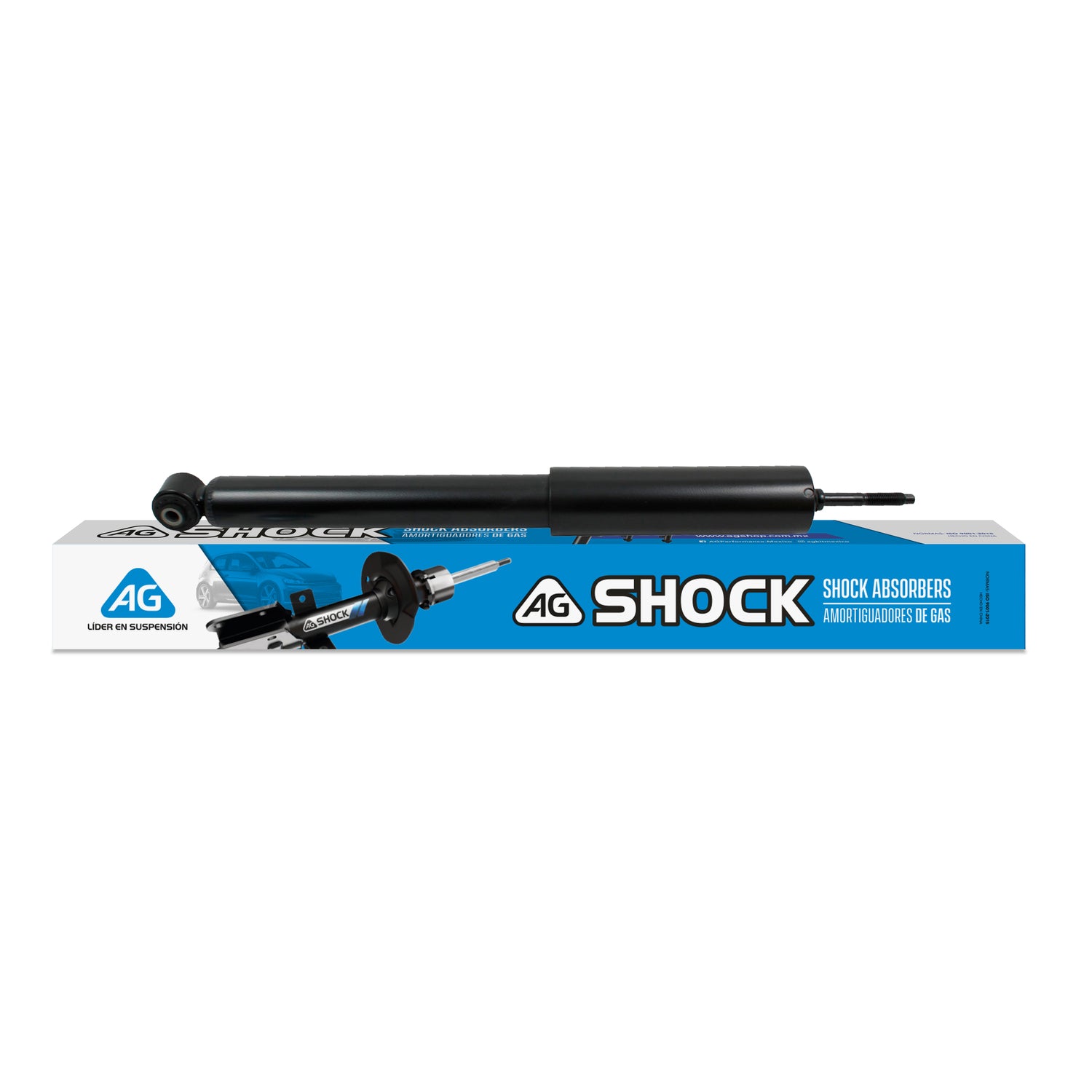 Amortiguador Original Ag Shock Chevrolet Chevy C2 1993-2012 Trasero Izquierdo
