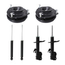 Kit 4 Amortiguadores + Bases Delanteras Sentra 2013 al 2019-1