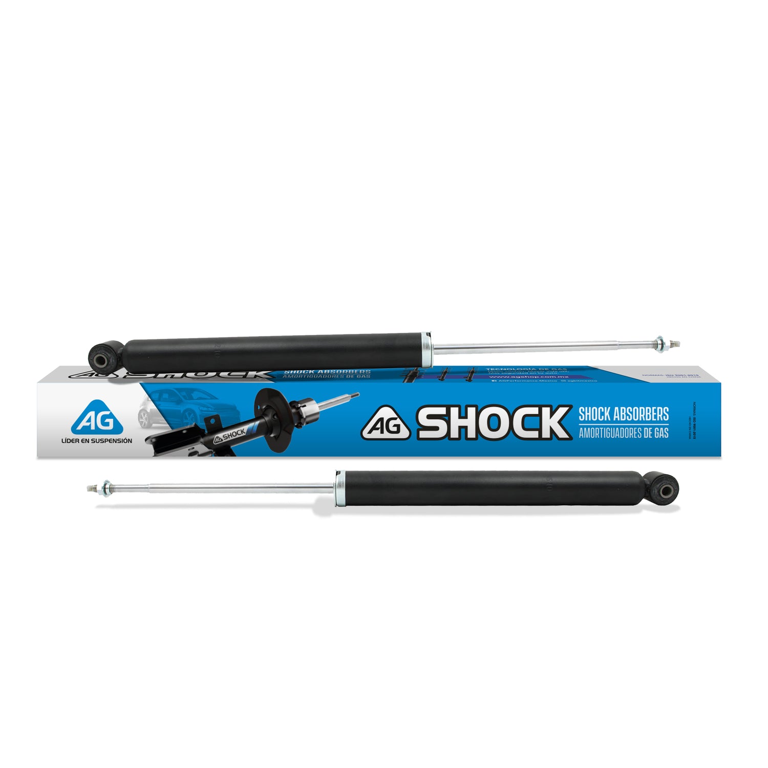 Amortiguadores Originales Ag Shock Chevrolet Spark Classic 11-17 Trasero