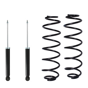 Kit Original Resortes y Amortiguadores Volkswagen Jetta A6 (Bicentenario) (Carter 55 mm) (Eje rígido Buje 14 mm) 2010-2012 Traseros Kit 4 Piezas