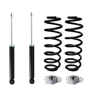 Kit Original Resortes, Amortiguadores y Bases Audi A3 (8P) (Carter 55 mm) (Eje rígido Buje 14 mm) 2004-2012 Traseros Kit 6 Piezas