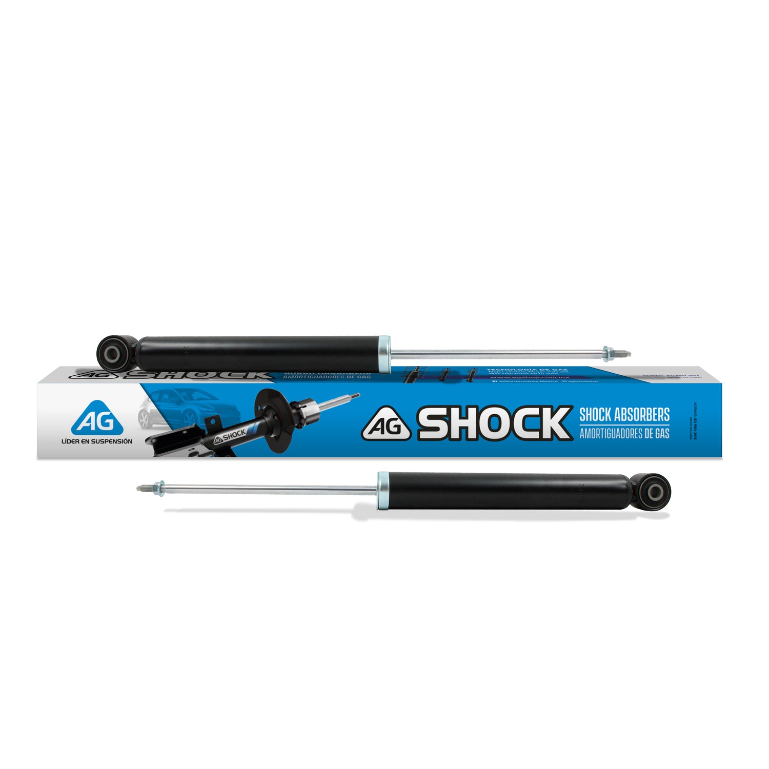 Amortiguadores Originales Ag Shock Seat Altea (Carter 55 mm) (Eje rígido Buje 14 mm) 2006-2015 Trasero