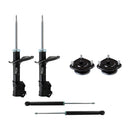 Kit 4 Amortiguadores y Bases Delanteras Attitude 2006 a 2011-1