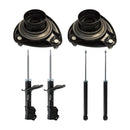 Kit 4 Amortiguadores y Bases Delanteras Attitude 2006 a 2011-1