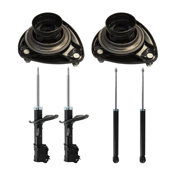 Kit 4 Amortiguadores y Bases Delanteras Attitude 2006 a 2011