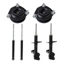 Kit 4 Amortiguadores y Bases Delanteras Tiida 2006 al 2018-1