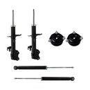 Kit AG 4 Amortiguadores y Bases Delanteras Versa 2007 a 2012-1