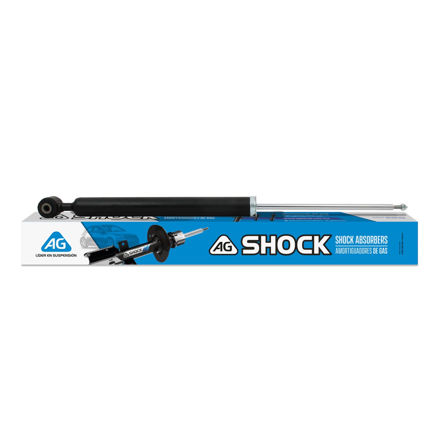 Amortiguador Original Ag Shock Ford Figo 2016-2022 Trasero Derecho