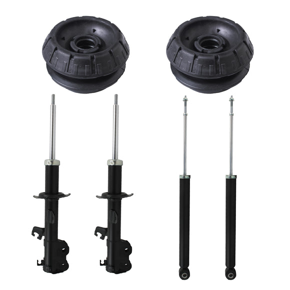 Kit AG 4 Amortiguadores y Bases Delanteras Versa 2012 a 2019