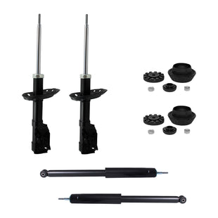 Kit 4 Amortiguadores y Bases Del Honda City 2009 al 2013 AG