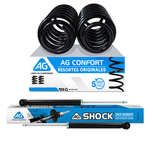 Kit Original Resortes y Amortiguadores Seat Ibiza 03-08 Traseros Kit 4 Piezas