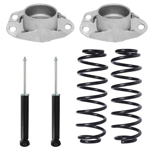 Kit Original Resortes, Amortiguadores y Bases Seat Ibiza 03-08 Traseros Kit 6 Piezas