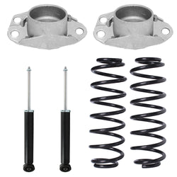 Kit Original Resortes, Amortiguadores y Bases Volkswagen Lupo 03-09 Traseros Kit 6 Piezas