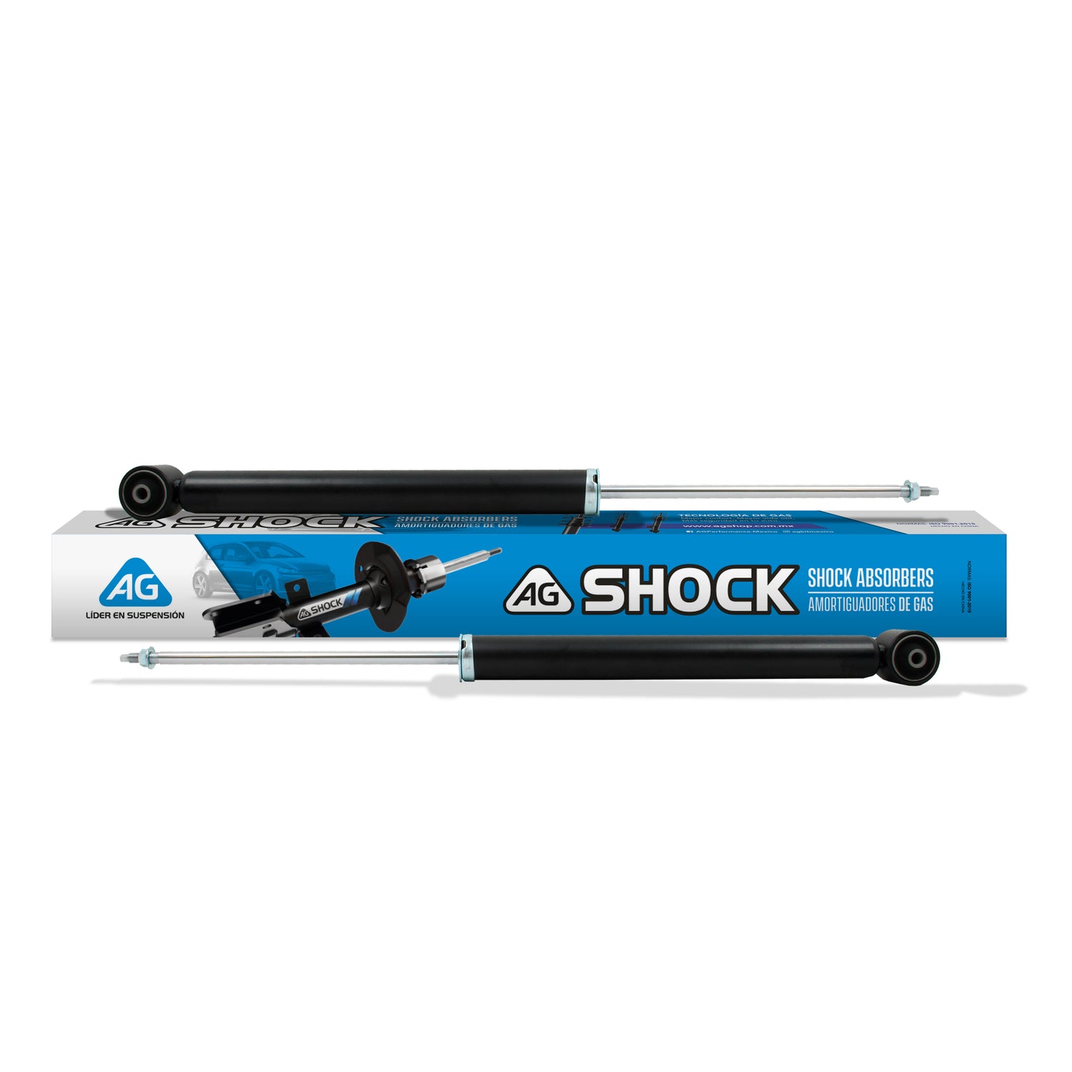 Amortiguadores Originales Ag Shock Seat Cordoba 03-09 Par Trasero