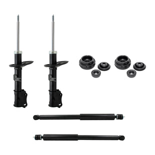 Kit AG 4 Amortiguadores + Bases Delanteras Aveo 2008 al 2017