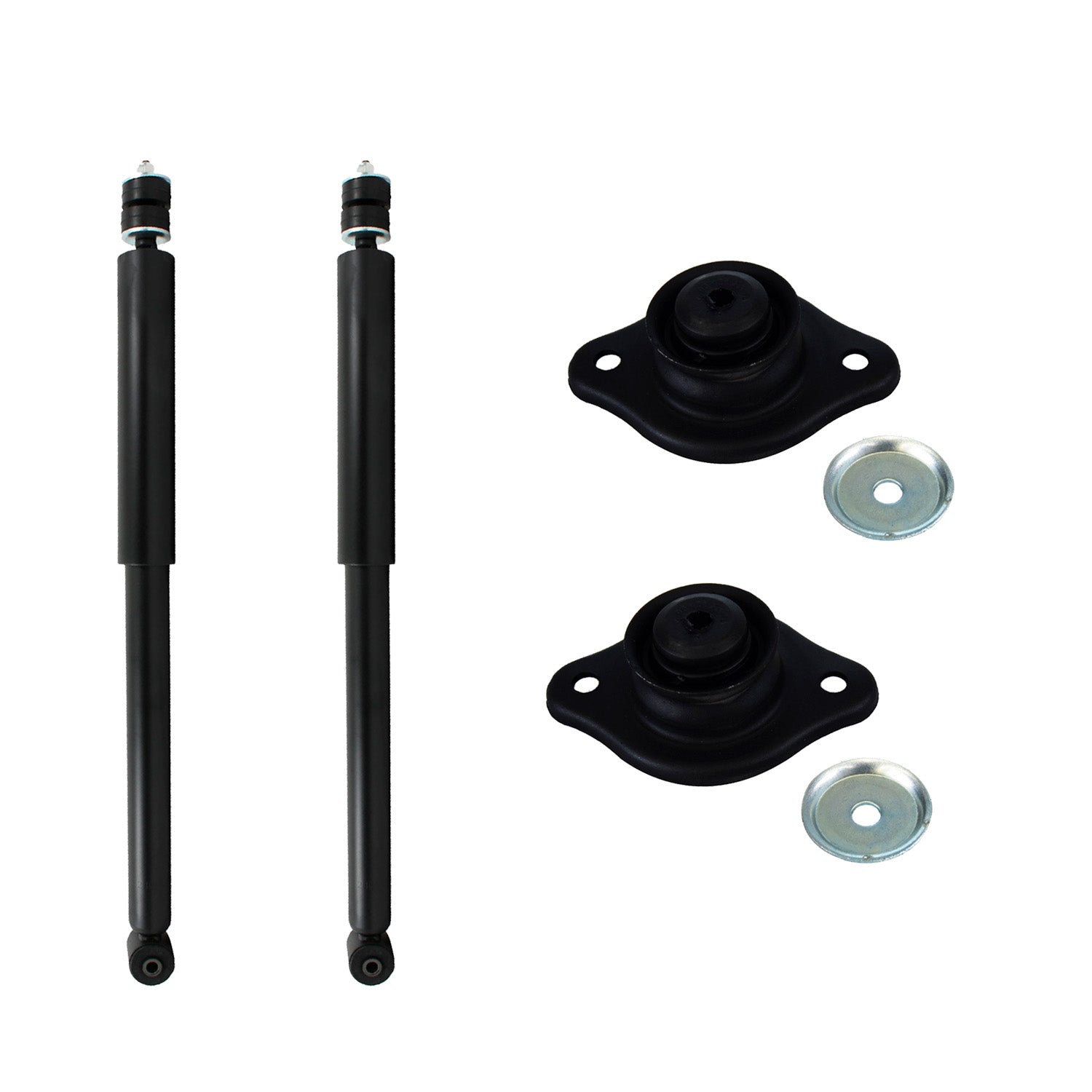 Kit Original Amortiguadores y Bases Pontiac G3 06-09 Trasero Kit 4 Piezas