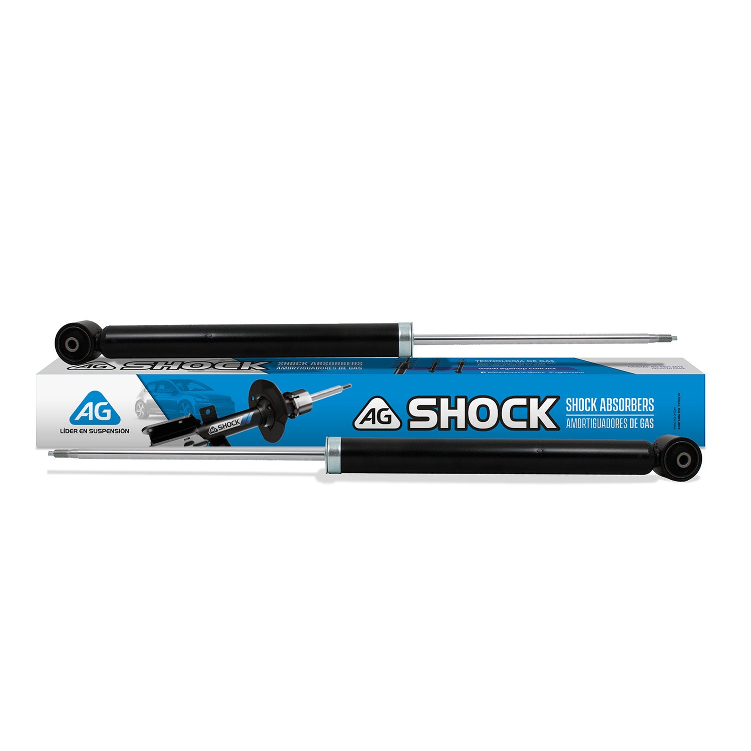 Amortiguadores Originales Ag Shock Volkswagen Golf A4 99-06 Par Trasero