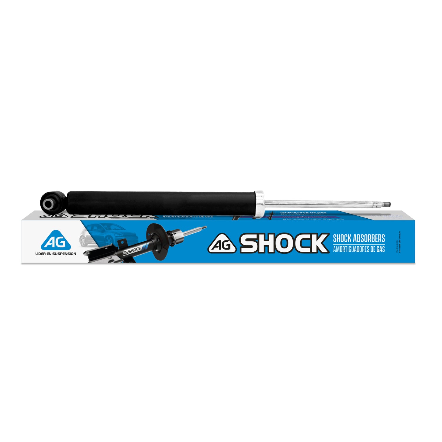 Amortiguador Original Ag Shock Volkswagen Golf A4 1999-2006 Trasero Derecho