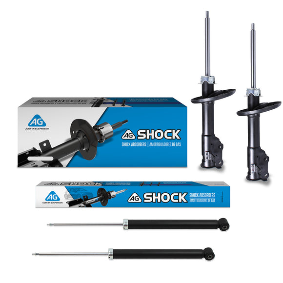 Amortiguadores Originales AG Shock Toyota Yaris R (XLE, LE y Base) 2016-2020 Delanteros y Traseros