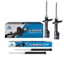 Amortiguadores Originales AG Shock Mazda 2 2015-2023 Delanteros y Traseros-1