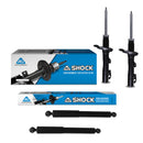 Amortiguadores Originales AG Shock Ford Transit 2014-2019 Delanteros y Traseros-1