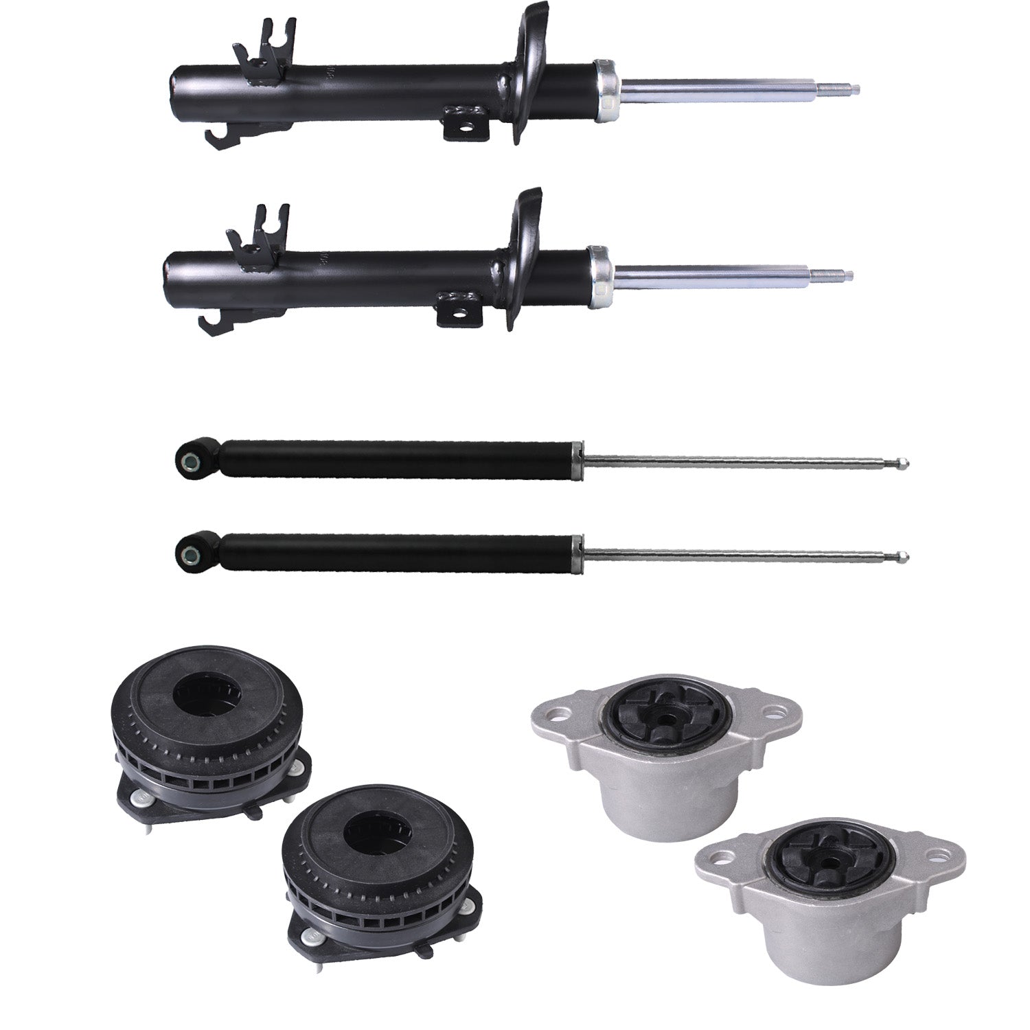 Kit Original Amortiguadores y Bases Ford Fiesta 2003-2008 Delantero y Traseros