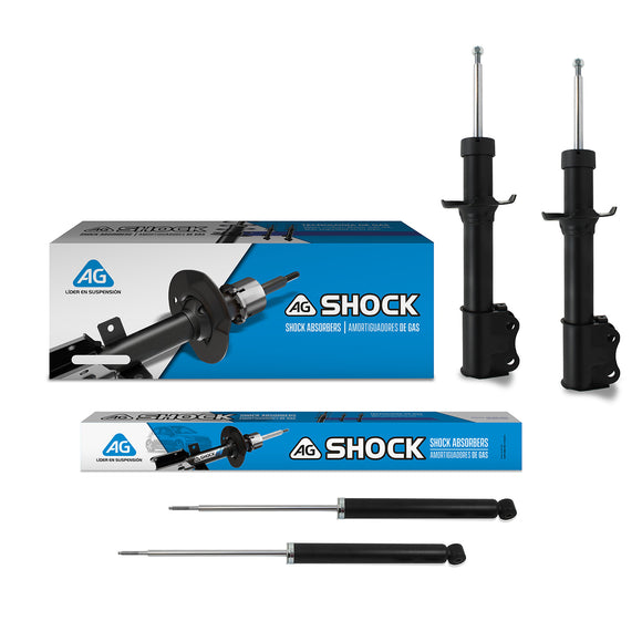 Amortiguadores Originales AG Shock Renault Kwid 2017-2023 Delanteros y Traseros