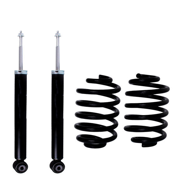 Kit Original Resortes y Amortiguadores Nissan Platina 02-10 Traseros Kit 4 Piezas