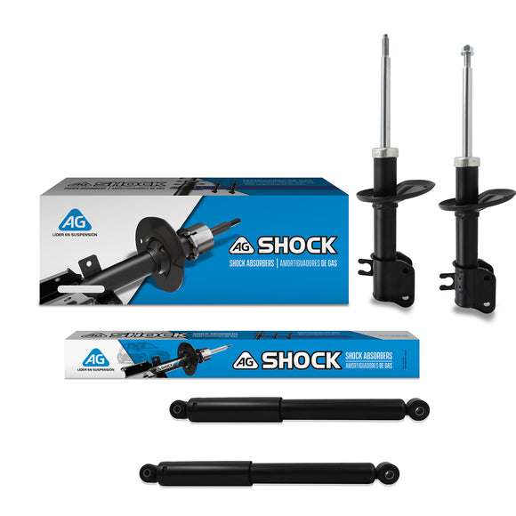 Amortiguadores Originales AG Shock Chevrolet Matiz 2006-2015 Delanteros y Traseros