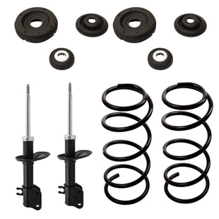 Kit Original Resortes, Amortiguadores y Bases Chevrolet Matiz India 06-09 Del X6
