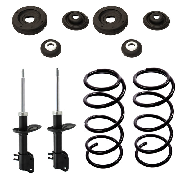 Kit Original Resortes, Amortiguadores y Bases Chevrolet Matiz India 06-09 Del X6