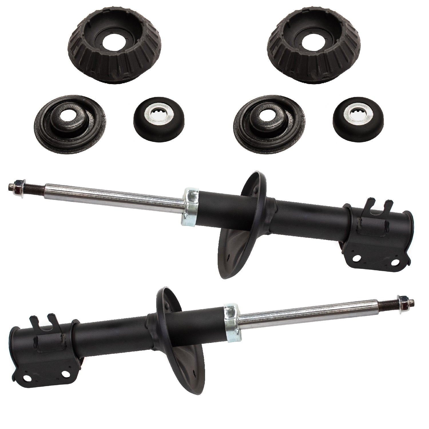 Kit Original Amortiguadores y Bases Chevrolet Matiz Korea 06-09 Kit 4 Piezas Del