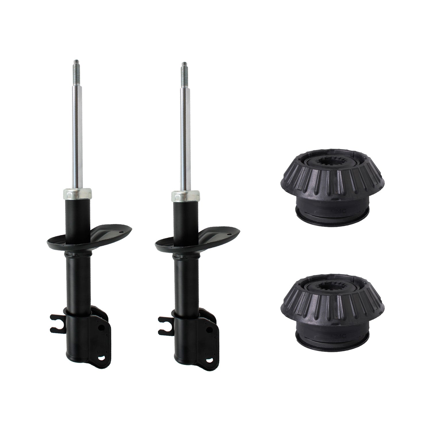 Kit Original Amortiguadores y Bases Chevrolet Matiz Korea 06-09 Kit 4 Piezas Del