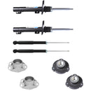 Kit Original Amortiguadores y Bases Volkswagen CrossFox 2005-2019 8 piezas-1