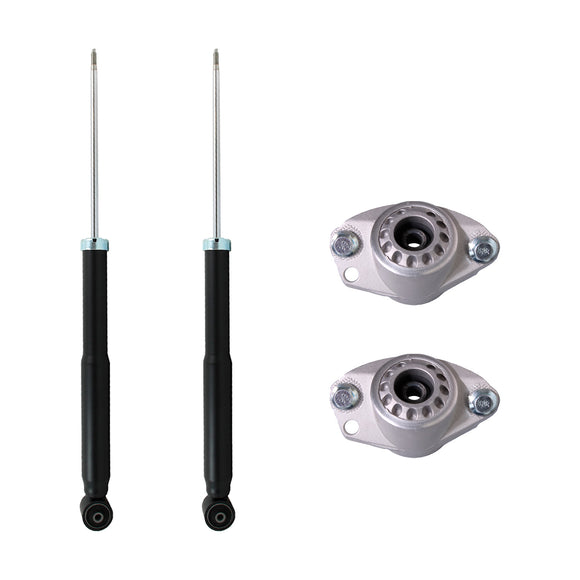Kit Original Amortiguadores y Bases Volkswagen CrossFox 2005-2019 Traseros