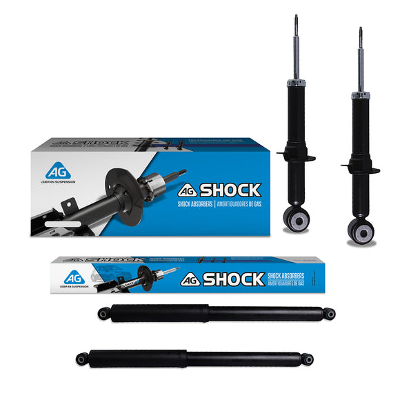 Amortiguadores Originales AG Shock Ford Lobo 2004-2008 Delanteros y Traseros