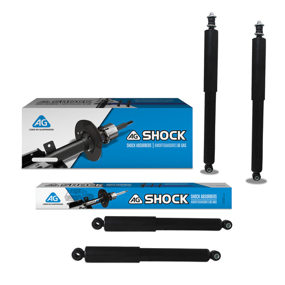 Amortiguadores Originales AG Shock Jeep Wrangler 1987-1995 Delanteros y Traseros
