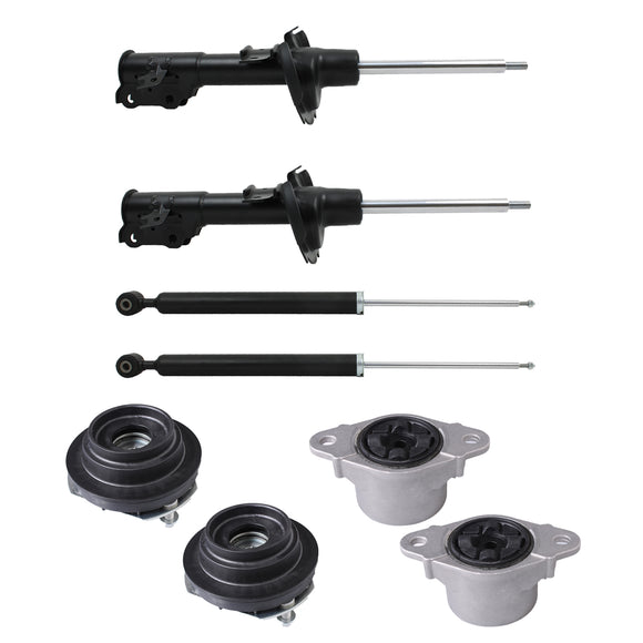 Kit Original Amortiguadores y Bases Mazda 2 (tercera generación) 2014-2015 8 Piezas