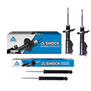 Amortiguadores Originales AG Shock Chevrolet Malibú 2013-2015 Delanteros y Traseros-1