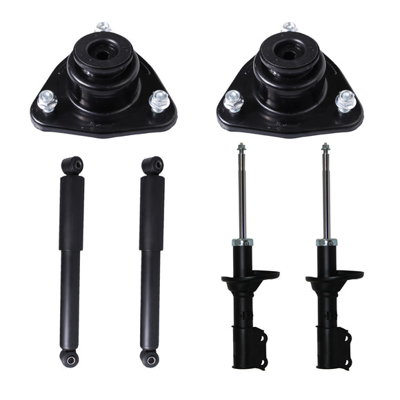 Kit 4 Amortiguadores y Bases Delanteras Atos 2000 al 2012