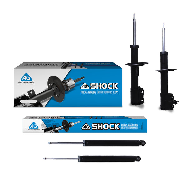 Amortiguadores Originales AG Shock JAC Sei 2 2019-2023 Delanteros y Traseros