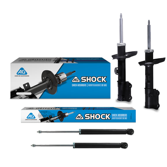 Amortiguadores Originales AG Shock Kia Soul 2014-2019 Delanteros y Traseros
